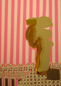 Ana Rodriguez. Untitled, 2009. Acrylic and oil on wood panel, 14 x 10 inches 