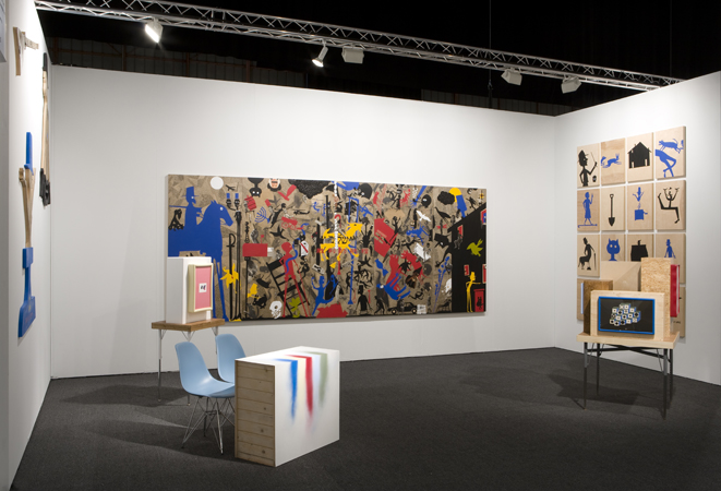 Art Los Angeles Contemporary, Installation View, Steve Turner Contemporary, Booth C15, January 2012