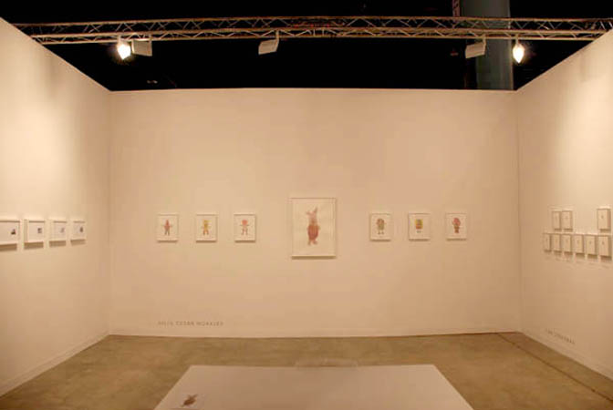 Art Basel Miami Beach, Installation view, Steve Turner Contemporary, Booth J-44, December 2009.