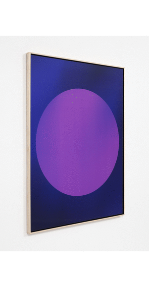 pntg-roz.006590 Rafael Rozendaal Into Time 16 04 02, 2016 Lenticular painting 47 x 35 inches (119.4 x 88.9 cm)