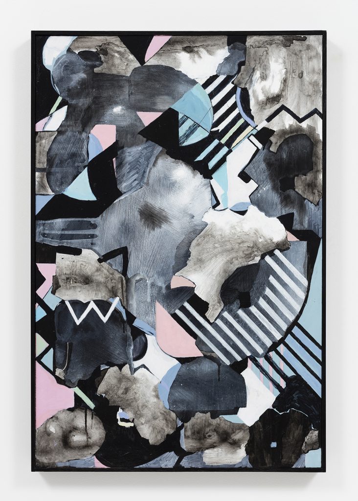 Nyah Isabel Cornish, Abstract painting, abstract painter, abstract, painter, composition, House of Cards, balance, Australian artist, Australian painter, abstract expressionist,