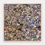 Ryder Ripps. <em>Barbara Lee #1</em>, 2016. Laserjet print and resin on wood panel, 48 x 48 x 2 inches (122 x 122 x 5 cm)