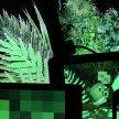 Émilie Brout & Maxime Marion. <em> Oasis Max Life</em>, 2016. Tablet computers in floral foam, steel pedestal, 59 x 15 3/4 x 15 3/4 inches (150 x 40 x 40 cm) Detail thumbnail