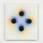 Adam Henry. <em>Untitled (4RcX4)</em>, 2016. Synthetic polymers on linen, 16 x 14 inches