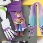 <em>A B C</em>, 2017. UV print, spray paint, duct tape, vice, and Model Magic® on powder coated steel and found metal, 49 x 39 x 3 inches. Detail