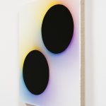 Adam Henry. <em>Untitled (t4trnL)</em>, 2017. Synthetic polymers on linen, 16 x 14 inches