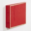 G.T. Pellizzi. <em>Transitional Geometry in Red</em>, 2017. Eggshell acrylic on plywood, 25 3/4 x 30 1/4 x 5 inches thumbnail
