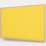 G.T. Pellizzi. <em>Transitional Geometry in Yellow</em>, 2017. Eggshell acrylic on plywood, 25 3/4 x 30 1/4 x 5 inches