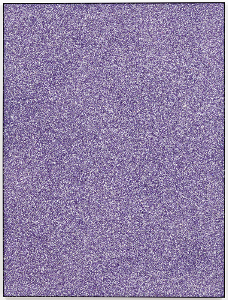Michael Staniak. <em>DATA_760 (1081GB)</em>, 2014. CDRs and resin on canvas with steel frame, 71 x 54 inches