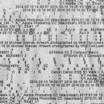 Michael Staniak. <em>PNG_761</em>, 2015. Casting compound, digital UV pigment and acrylic on board with steel frame, 71 x 53 inches. Detail