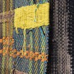 Diedrick Brackens. <em>Blue Under Night</em>, 2017. Woven cotton yarn, 78 x 31 inches & <em>Wading Still</em>, 2017. Woven cotton and nylon yarn, 40 x 29 1/2 inches. Detail thumbnail