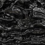 Michael Staniak. <em>OBJ_945</em>, 2016. Epoxy tooling paste, acrylic and urethane, wood frame, 48 x 36 inches. Detail