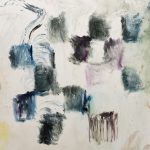 Joaquín Boz. <em>Untitled</em>, 2017. Oil on panel, 120 x 240 inches. Detail