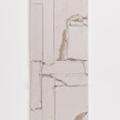 Pablo Rasgado. <em> Unfolded Architecture (M HKA 8)</em>, 2017.  Acrylic on drywall, 118 1/8 x 19 1/4 x 2 9/16 inches thumbnail