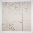 Pablo Rasgado. <em> Unfolded Architecture (M HKA 7)</em>, 2017.  Acrylic on drywall, 78 3/4 x 78 3/4 x 2 9/16 inches thumbnail