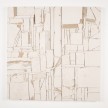 Pablo Rasgado. <em> Unfolded Architecture (M HKA 30)</em>, 2017. Acrylic on drywall, 39 3/8 x 39 3/8 x 2 9/16 inches thumbnail