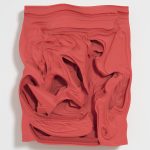 Michael Staniak. <em>OBJ_389</em>, 2017. Polyurethane resin and acrylic, 25 x 20 x 4 inches