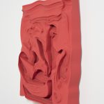 Michael Staniak. <em>OBJ_389</em>, 2017. Polyurethane resin and acrylic, 25 x 20 x 4 inches