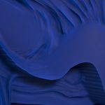 Michael Staniak. <em>OBJ_390</em>, 2017. Polyurethane resin and acrylic, 27 x 20 x 4 inches. Detail