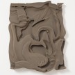 Michael Staniak. <em>OBJ_391</em>, 2017. Polyurethane resin, bronze powder and acrylic, 24 x 20 x 4 inches thumbnail