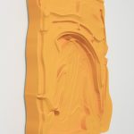 Michael Staniak. <em>OBJ_393</em>, 2017. Polyurethane resin and acrylic, 25 x 20 x 4 inches