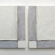 Pablo Rasgado. <em>Arquitectura desdoblada (dos esquinas),</em> 2017. Acrylic and dirt on canvas, 20 x 29 1/2 inches (50.8 x 74.9 cm) thumbnail