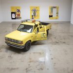 <em>Caution: Wet Floor</em>. Installation view, Steve Turner, 2017