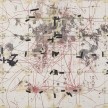 Camilo Restrepo. <em>A Land Reform 15</em>, 2017. Ink, water-soluble wax pastel, tape, stickers, newspaper clippings, glue and saliva on paper, 45 3/4 x 94 inches (116.3 x 238.8 cm) (back) thumbnail
