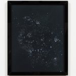 Kelly Kleinschrodt. <em>restkonstellation I</em>, 2017. Photogram in artist frame, 20 x 16 inches (50.8 x 40.6 cm)