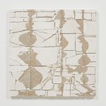 Pablo Rasgado. <em>Unfolded Architecture (M HKA 19)</em>,  2017. Acrylic on drywall, 39 3/8 x 39 3/8 x 2 9/16 inches (100 x 100 x 6.5 cm)