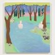 Claire Milbrath. <em>Pond</em>, 2017. Oil on canvas, 40 x 36 inches (101.6 x 91.4 cm) thumbnail