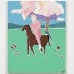 Claire Milbrath. <em>Horsey</em>, 2017. Oil on canvas, 20 x 16 inches (50.8 x 40.6 cm) thumbnail