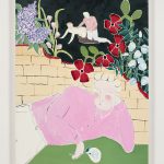 Claire Milbrath. <em>No holiday is ever anything but a disappointment</em>, 2017. Oil on canvas, 40 x 30 inches (101.6 x 76.2 cm)