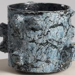 Tony Marsh. <em>Crucible Furiosa  3</em>, 2018. Ceramic, 16 x 21 x 21 inches (40.6 x 53.3 x 53.3 cm)