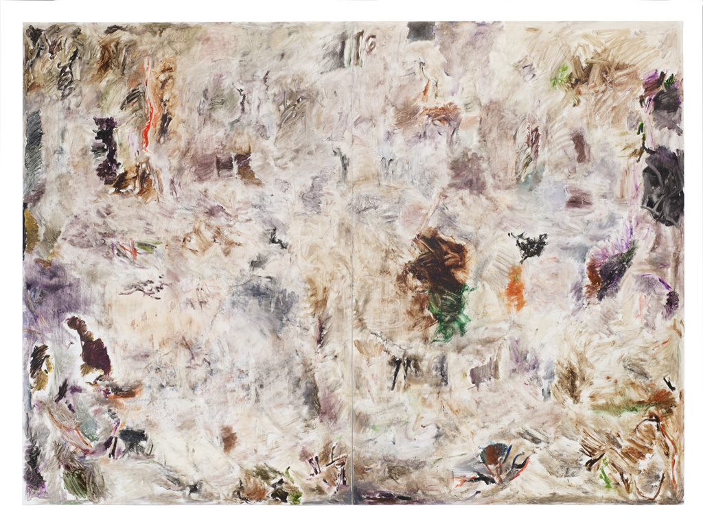 Joaquín Boz. <em>Otro Dia</em>, 2018. Oil on panel, 74 3/4 x 102 3/8 inches (190 x 260 cm)