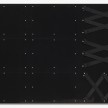 Joshua Saunders. <em>Nine Panel Black</em>, 2017. Urethane on aluminum, nylon straps and stainless steel, 54 x 81 inches (137.2 x 205.7 cm) thumbnail