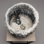 Tony Marsh. <em>Crucible Furiosa 1</em>, 2018. Ceramic, 14 x 17 x 17 inches (35.6 x 43.2 x 43.2 cm) Detail