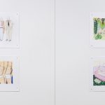 <em>Through-Line: Drawing and Weaving by 19 Artists</em>. Installation view, Steve Turner, 2018