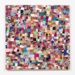Ekta Aggarwal. <em>Metamorphosis</em>, 2018. Pieces of scrap fabric sewn together with hand-spun cotton, 48 x 48 inches  (121.9 x 121.9 cm) thumbnail