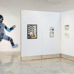 <em>Through-Line: Drawing and Weaving by 19 Artists</em>. Installation view, Steve Turner, 2018