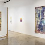 <em>Through-Line: Drawing and Weaving by 19 Artists</em>. Installation view, Steve Turner, 2018
