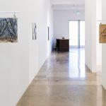 <em>Through-Line: Drawing and Weaving by 19 Artists</em>. Installation view, Steve Turner, 2018