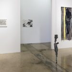 <em>Through-Line: Drawing and Weaving by 19 Artists</em>. Installation view, Steve Turner, 2018