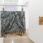 <em>Through-Line: Drawing and Weaving by 19 Artists</em>. Installation view, Steve Turner, 2018