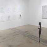 <em>Through-Line: Drawing and Weaving by 19 Artists</em>. Installation view, Steve Turner, 2018