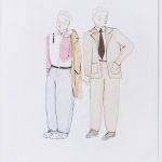 Claire Milbrath. <em>Drawing 1</em>, 2018. Pencil, crayon and pen on paper, 17 x 14 inches  (43.2 x 35.6 cm)