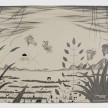 Robyn O'Neil. <em>Low American Grace</em>, 2018. Graphite on paper, 50 x 95 inches  (127 x 241.3 cm) thumbnail