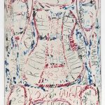 Kyle Goldbach. <em>Remove the Surface</em>, 2017. Resin, pigment and dye on wood panel, 18 x 12 inches  (45.7 x 30.5 cm)