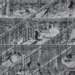 Kyung Me. <em> Untitled</em>, 2018. Ink on silk mounted on paper, 11 x 14 inches (27.9 x 35.6 cm)