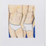 Claire Milbrath. <em>Drawing 3</em>, 2018. Oil pastel on paper, 17 x 14 inches  (43.2 x 35.6 cm)